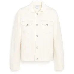 Barrie Denim cashmere and cotton jacket