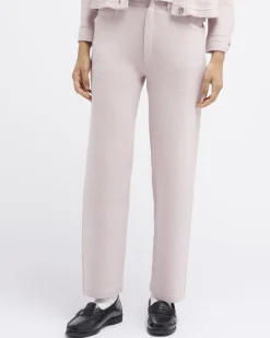 Women Barrie Denim cashmere and cotton boyfriend trousers