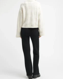 Women Barrie Denim cashmere and cotton trousers