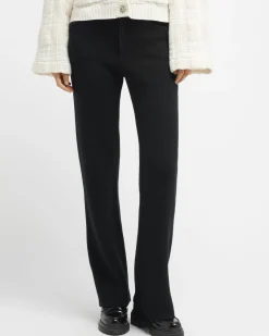 Women Barrie Denim cashmere and cotton trousers
