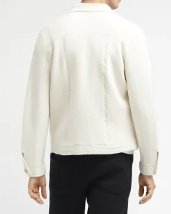 Barrie Denim cashmere and cotton jacket