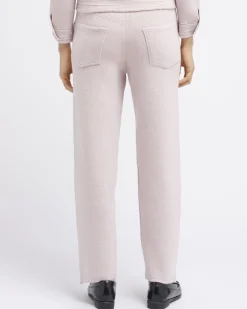 Women Barrie Denim cashmere and cotton boyfriend trousers