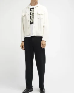 Barrie Denim cashmere and cotton jacket