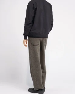 Barrie Denim cashmere and cotton trousers