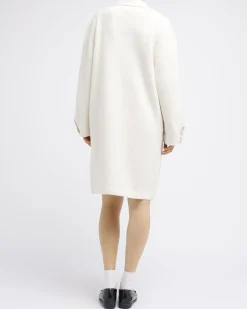 Women Barrie Denim cashmere and cotton long jacket