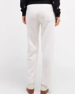 Women Barrie Denim cashmere and cotton boyfriend trousers
