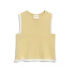 Women Barrie Denim fringed cashmere and cotton top