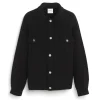 Barrie Denim oversized cashmere and cotton jacket