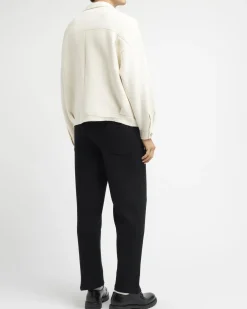 Barrie Denim oversized cashmere and cotton jacket
