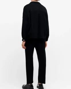 Barrie Denim oversized cashmere and cotton jacket