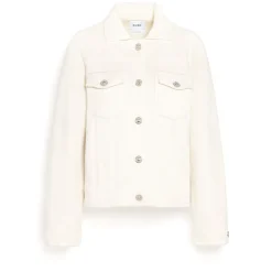 Women Barrie Denim regular cashmere and cotton jacket