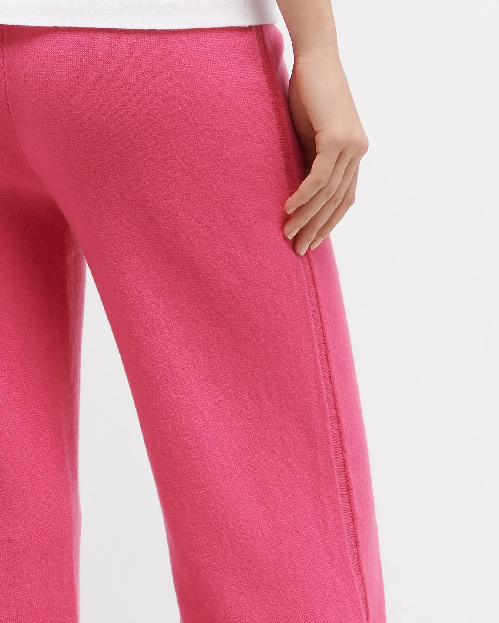 Women Barrie Fluid cashmere trousers