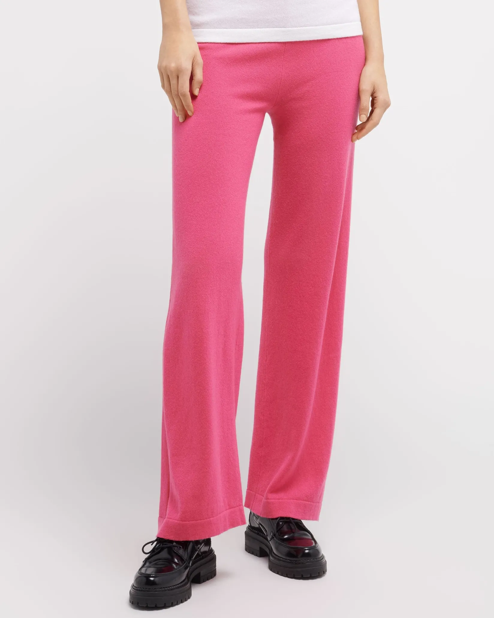 Women Barrie Fluid cashmere trousers
