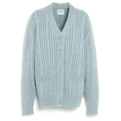 Women Barrie Heavy oversized cashmere and wool cardigan