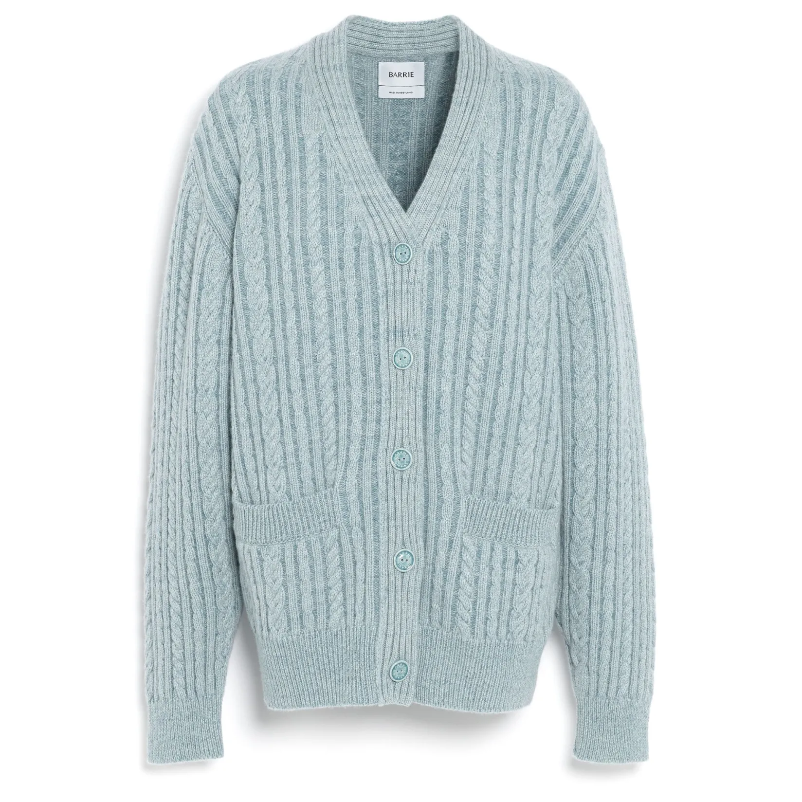 Women Barrie Heavy oversized cashmere and wool cardigan
