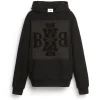 Women Barrie Hoodie with logo cashmere patch