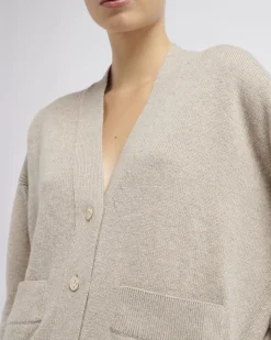 Women Barrie Iconic cashmere cardigan