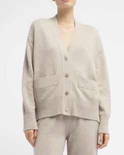 Women Barrie Iconic cashmere cardigan