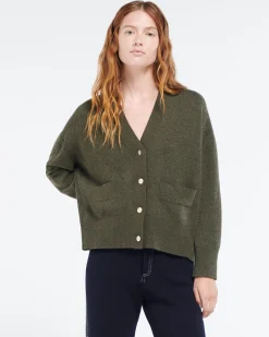 Women Barrie Iconic cashmere cardigan