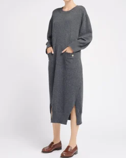 Women Barrie Iconic cashmere maxi dress