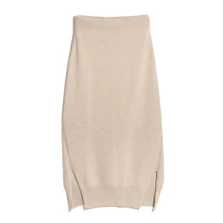 Women Barrie Iconic cashmere skirt
