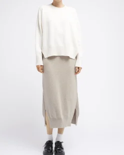 Women Barrie Iconic cashmere skirt
