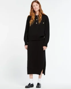 Women Barrie Iconic cashmere skirt