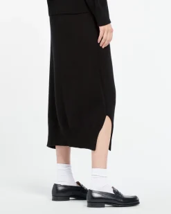 Women Barrie Iconic cashmere skirt