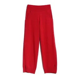 Women Barrie Iconic cashmere trousers