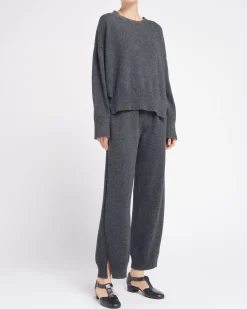 Women Barrie Iconic cashmere trousers