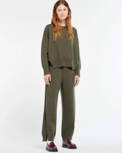 Women Barrie Iconic cashmere trousers