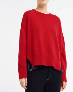 Women Barrie Iconic oversized cashmere jumper