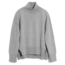 Women Barrie Iconic oversized roll-neck cashmere jumper