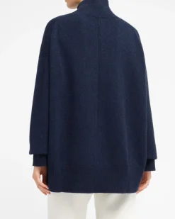 Women Barrie Iconic oversized roll-neck cashmere jumper