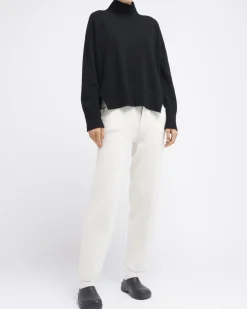 Women Barrie Iconic oversized roll-neck cashmere jumper