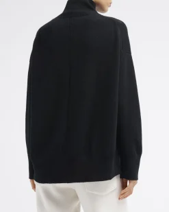 Women Barrie Iconic oversized roll-neck cashmere jumper