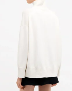 Women Barrie Iconic oversized roll-neck cashmere jumper