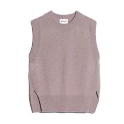 Women Barrie Iconic sleeveless cashmere jumper