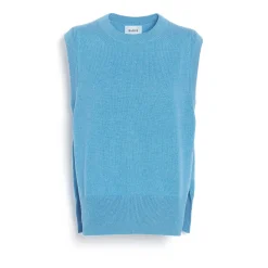 Women Barrie Iconic sleeveless cashmere jumper