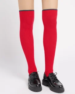 Women Barrie Legwarmers in cashmere