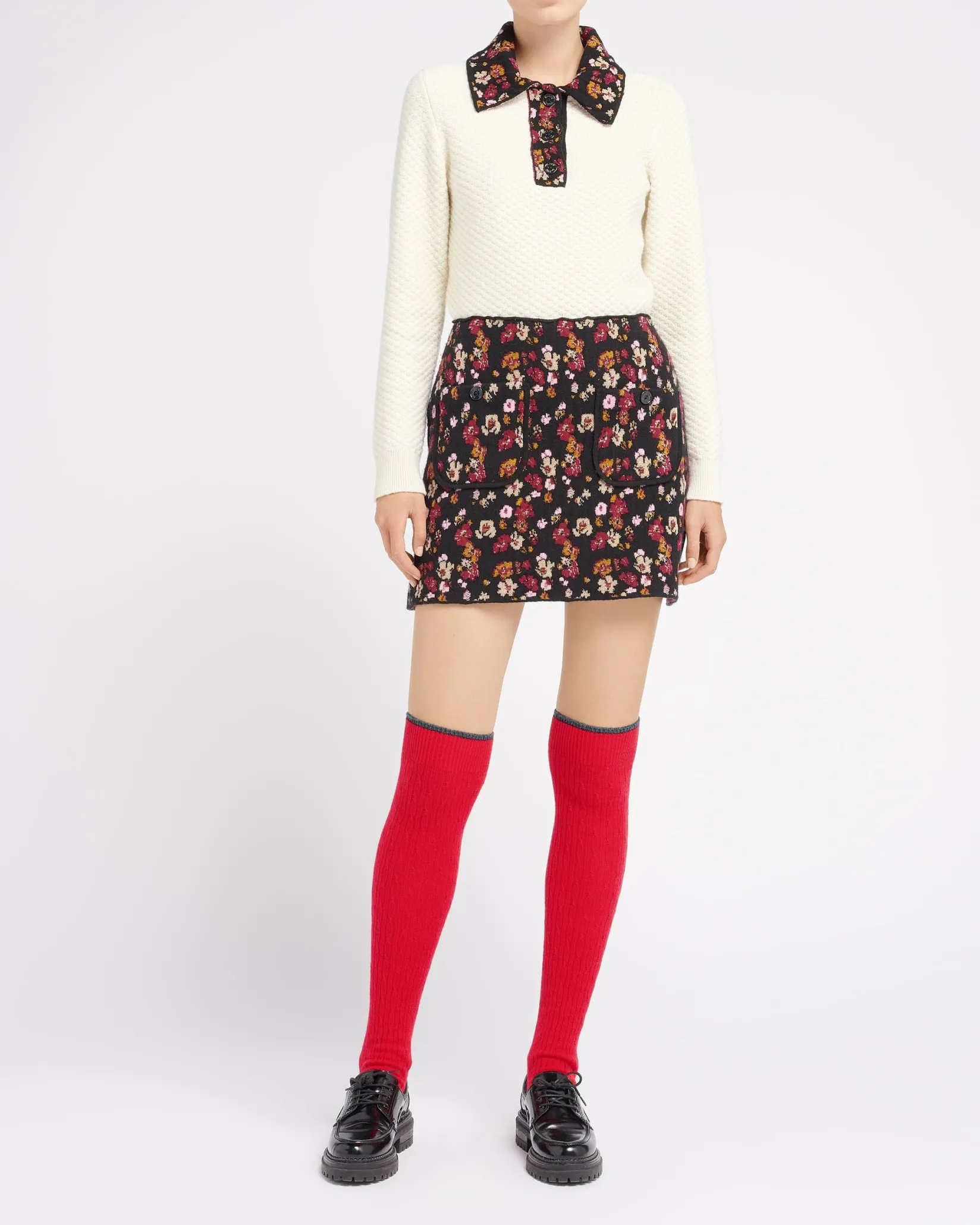 Women Barrie Legwarmers in cashmere