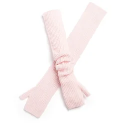 Women Barrie Long cashmere fingerless gloves