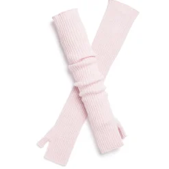Women Barrie Long cashmere fingerless gloves