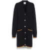 Women Barrie Long V-neck cardigan in lightweight cashmere
