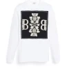 Barrie Long-sleeved T-shirt with cashmere B logo patch