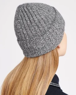 Women Barrie Mottled cashmere beanie