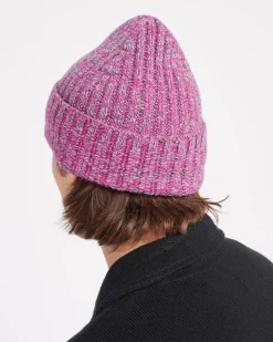 Women Barrie Mottled cashmere beanie