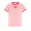 Women Barrie Mottled cashmere top with B logo