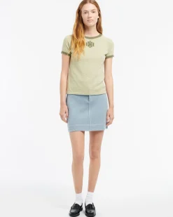 Women Barrie Mottled cashmere top with B logo