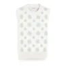 Women Barrie Poppy cashmere and cotton top